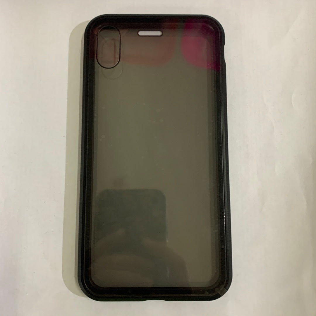 Anti-peep Magnetic Protective Shell Magnetic Privacy Glass Case For Phone