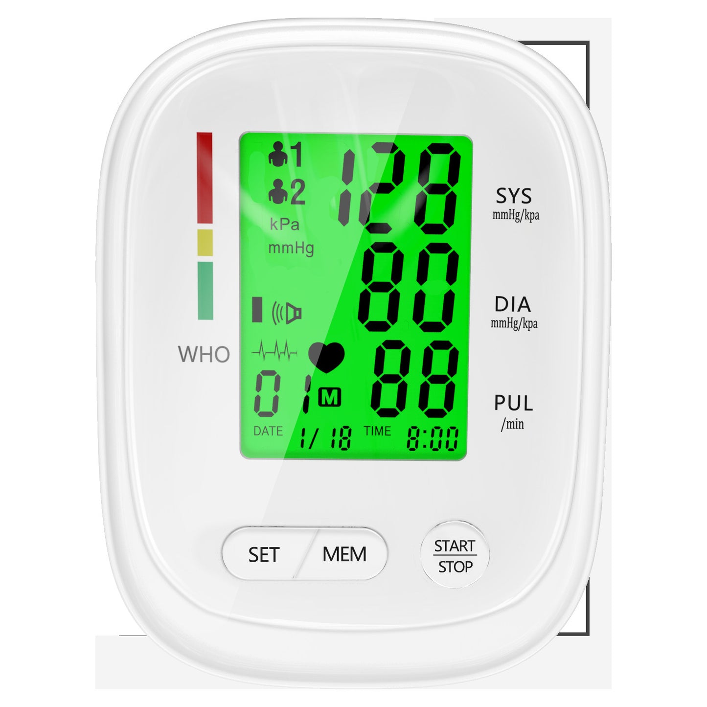 Upper Arm Blood Pressure Meter Household Health Measuring Instrument