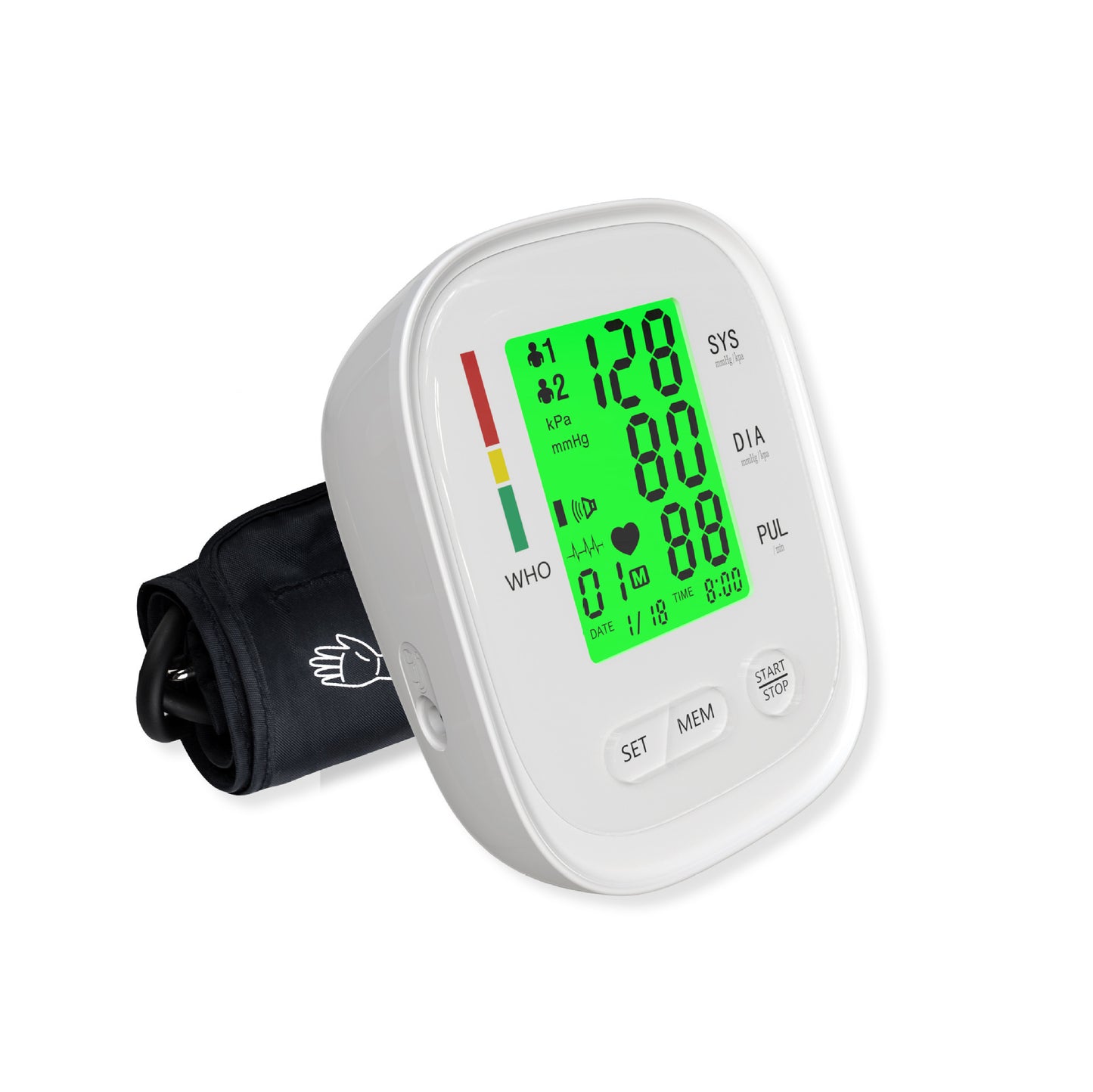 Upper Arm Blood Pressure Meter Household Health Measuring Instrument