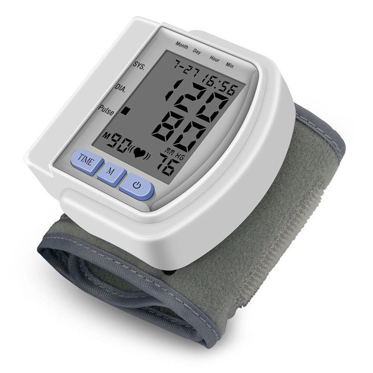 Electronic Blood Pressure Health Measuring Instrument Wrist Type