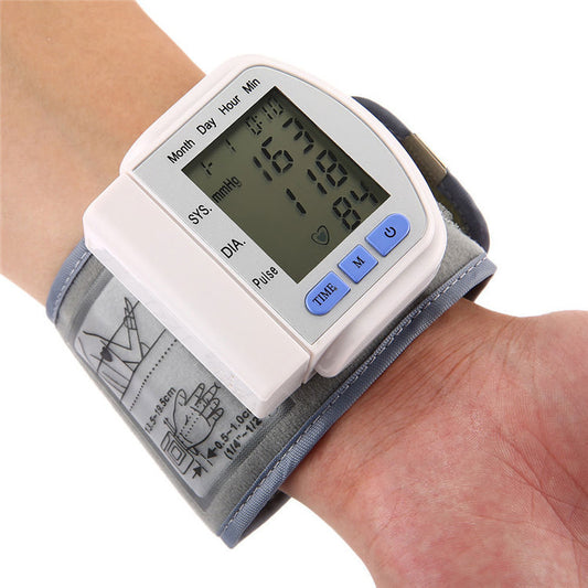 Electronic Blood Pressure Health Measuring Instrument Wrist Type