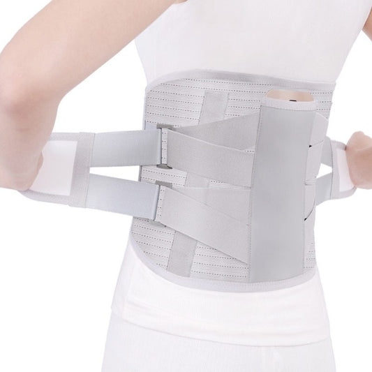 Abdominal belt steel plate waist support artifact