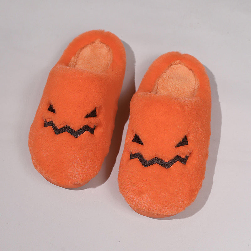 Cute Halloween Pumpkin Slippers