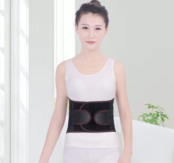 Abdominal belt steel plate waist support artifact
