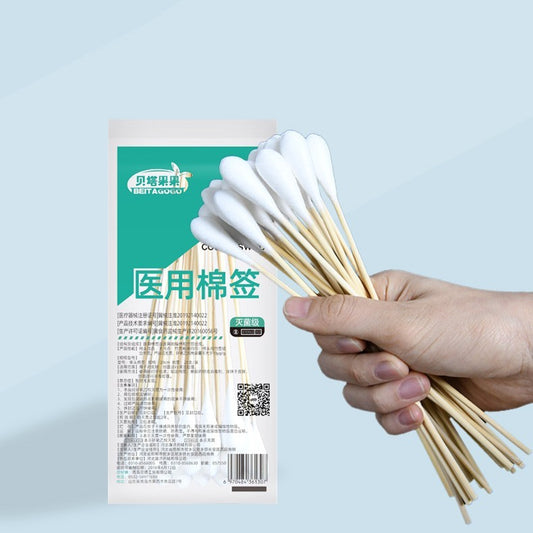 Medical Large Cotton Swab Big Head Disposable