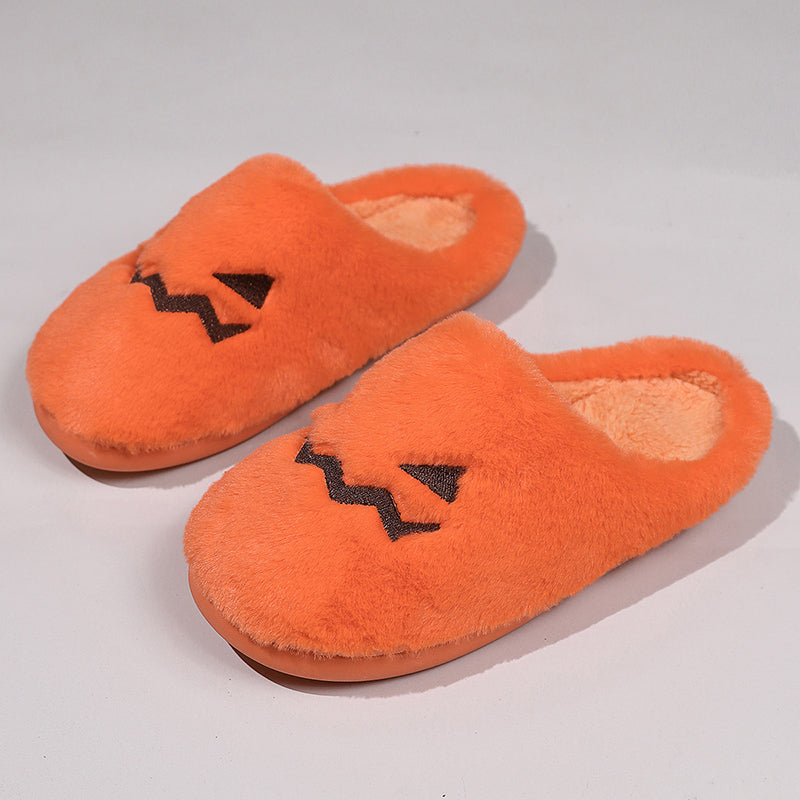 Cute Halloween Pumpkin Slippers