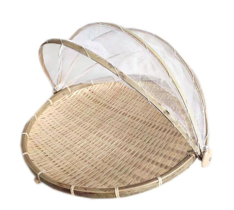 Hand-woven storage basket