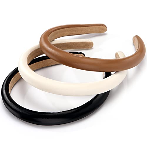 3 Pcs Padded Headbands for Women